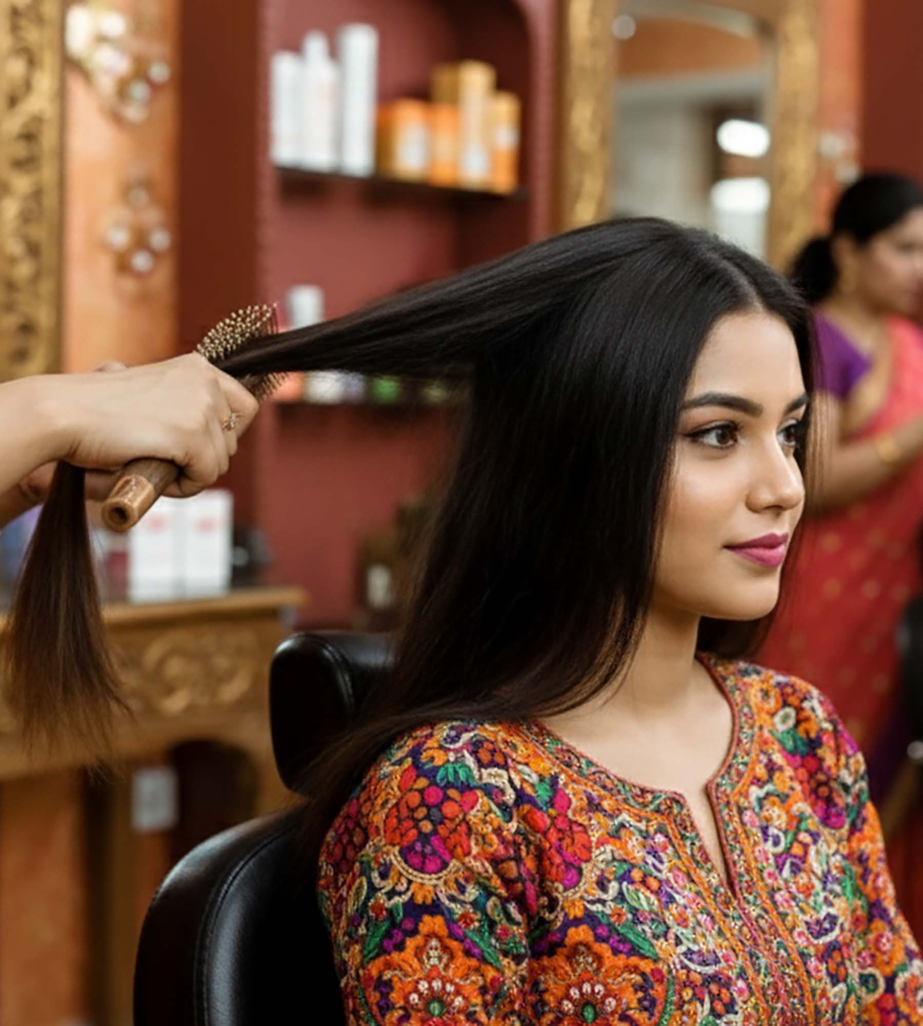 Best bridal hair salon in faridabad